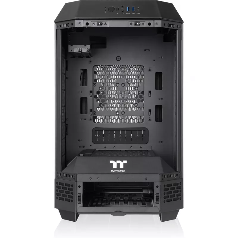 Thermaltake The Tower 250 Mini Tornis Melns, Balts