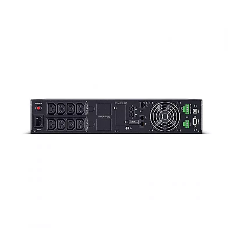 Nepārtrauktās barošanas avots CYBERPOWER OLS2000ERT2UA-B 2000VA/1800W On-Line tornis/2U ar LCD, USB un RS232