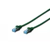 Ielāpu vads Digitus CAT 5e SF/UTP DK-1531-020/G 2 m zaļš