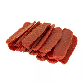 Suņu kārums PETITTO Mīkstās jēra filejas 500 g — dabīgs, bez graudiem jēra suņu kārums, proteīns 38%
