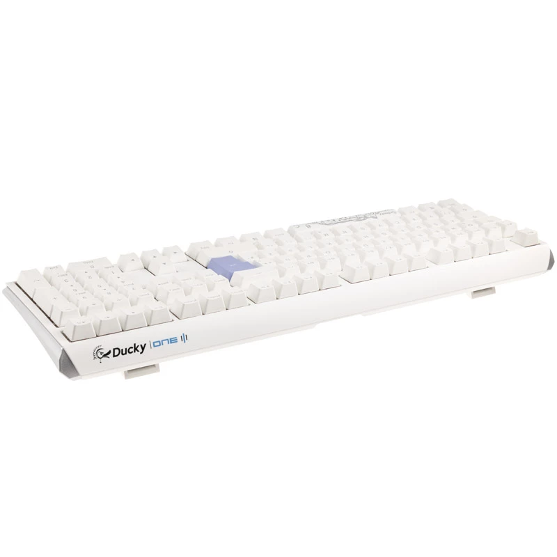 Ducky One 3 Classic Pure balta tastatūra USB German balta (DKON2108ST-PDEPDPWWWSC1)