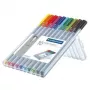 Fineliner Staedtler triplus 334 Multi 10 gab.