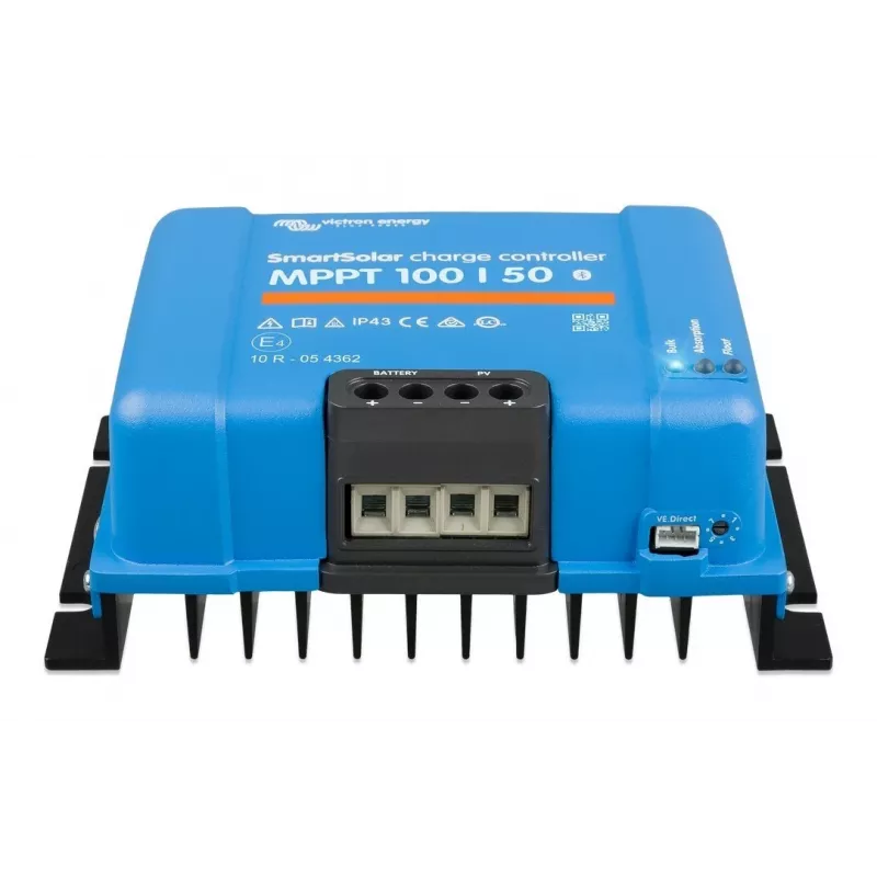 MPPT saules uzlādes kontrolieris Victron SmartSolar 100/50 (100 V, 50 A)