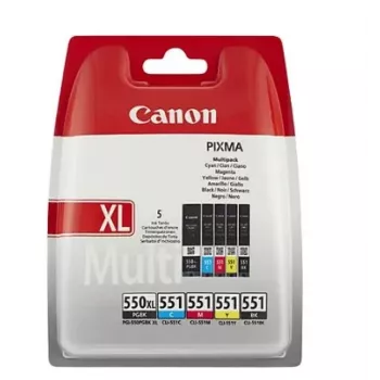 CANON PGI-550XL/CLI-551 BCMYB DAUDZKRĀSU Tintes kārtridžs