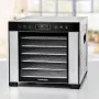 ROMMELSBACHER DA 950, Melns, nerūsējošais tērauds, Nerūsējošais tērauds, LCD, 99 h, 6000 cm², 380 x 394 mm