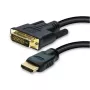 DVI-D 24+1 > HDMI (ST-ST) 2m Adapter Cable Black