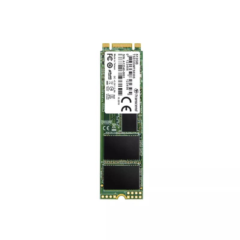 Cietvielu disks Transcend 512GB M.2 6Gbit/s TS512GMTS830S