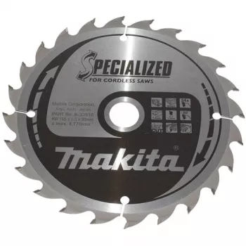 Apļveida zāģa asmeņu komplekts B-33897, Ø 136mm, 16Z / 24Z (3 gab., urbums 20mm, akumulatora zāģiem)