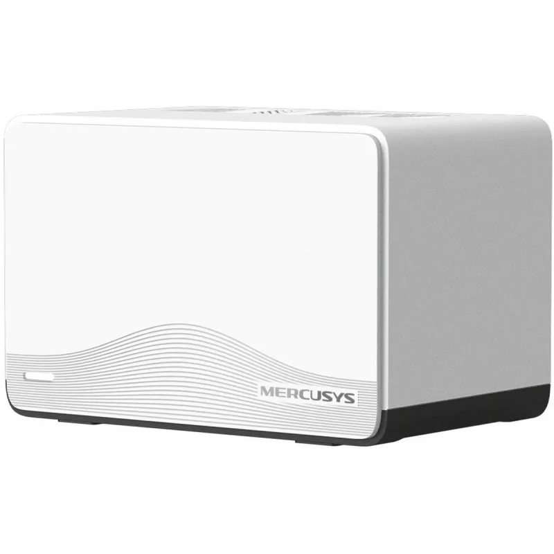 Mesh sistēma MERCUSYS Halo H27BE Dual-band Wi‑Fi 6, 2‑pakotne, 3x LAN, 3568 Mbps, iekšējās antenas, balta