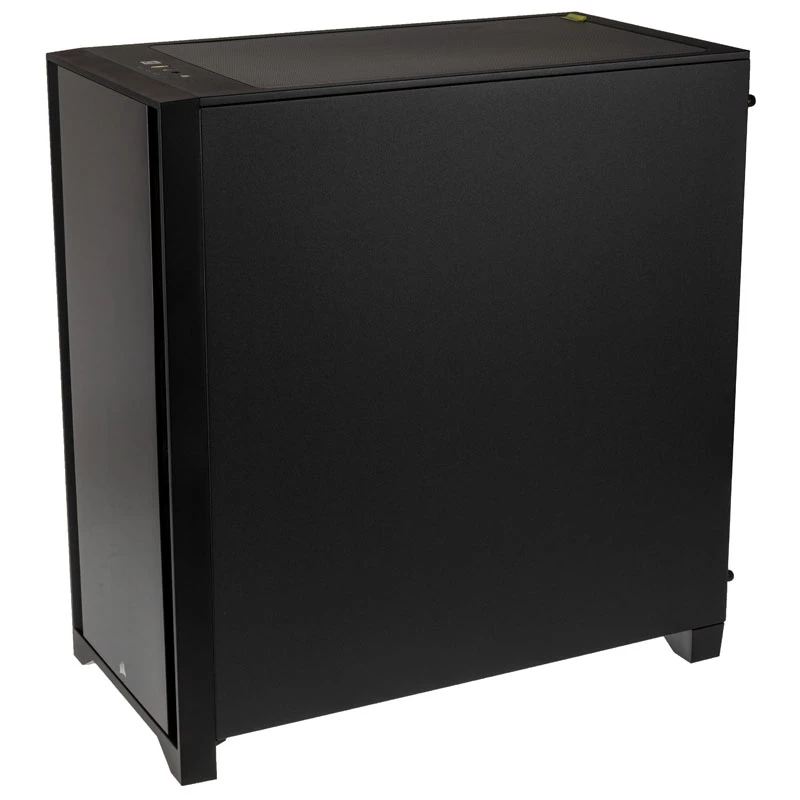 CORSAIR iCUE 4000X RGB rūdīta stikla vidējā torņa melns korpuss