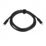 Lenovo 4X90Q59480 USB kabelis USB 3.2 Gen 1 (3.1 Gen 1) 2 m USB C melns