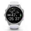 Garmin Fenix 8 3,3 cm (1,3) AMOLED 43 mm Digitāls 416 x 416 pikseļi Skārienekrāns Sudraba Wi-Fi GPS (satelīts)