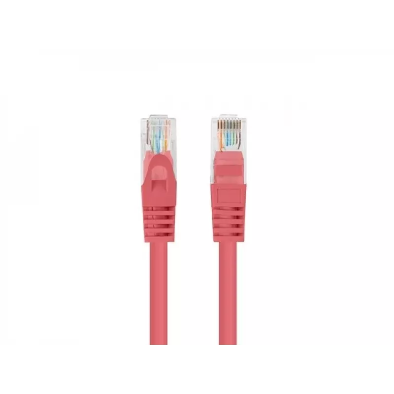 Patch vads LANBERG PCU6-20CC-0025-R RJ45 Cat.6 U/UTP 0,25 m sarkans