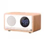 MANTA RDI912W Rimini pulksteņa radio, Bluetooth un bezvadu uzlāde, balts
