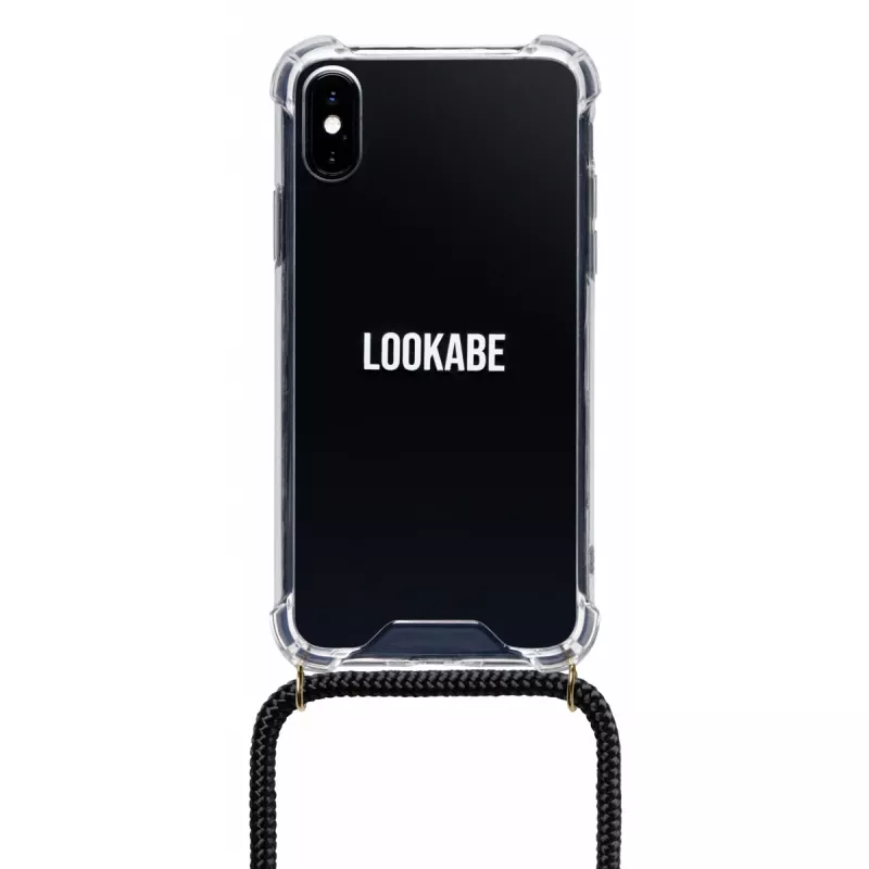 Cover Coros LOO005 iPhone XS Max 16.5 cm (6.5 collas) Melns Caurspīdīgs