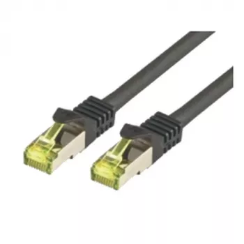 Tīkla kabelis M-Cab CAT7 S-FTP PIMF RJ-45 3m Melns