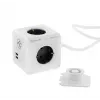 Strāvas sadalītājs Tellur Power Cube Extended 4 kontaktligzdas 2 USB porti