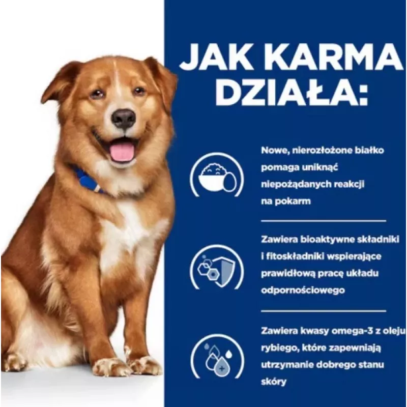 HILL'S PD Canine Derm Complete - mitrā suņu barība - 370g