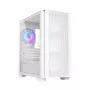 Montech AIR 100 ARGB MICRO-ATX tornis ar četriem iepriekš uzstādītiem ARGB ventilatoriem, īpaši minimālistisks dizains, smalka sieta priekšējais panelis, augsta gaisa plūsma, unikāls sānu panelis