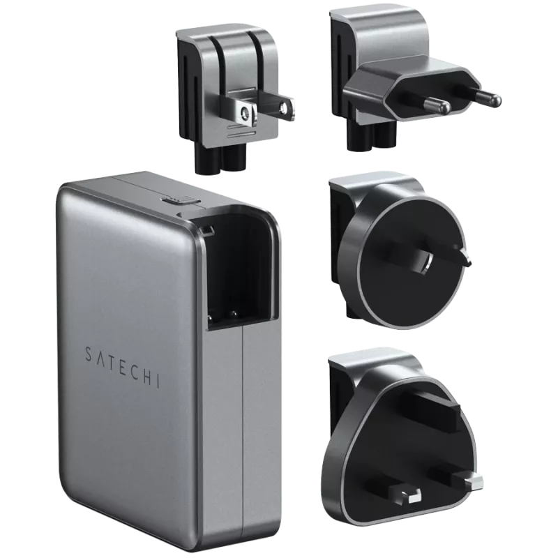 Mobilo ierīču lādētājs Satechi ST-W145GTM 4 USB Type-C ātra uzlāde