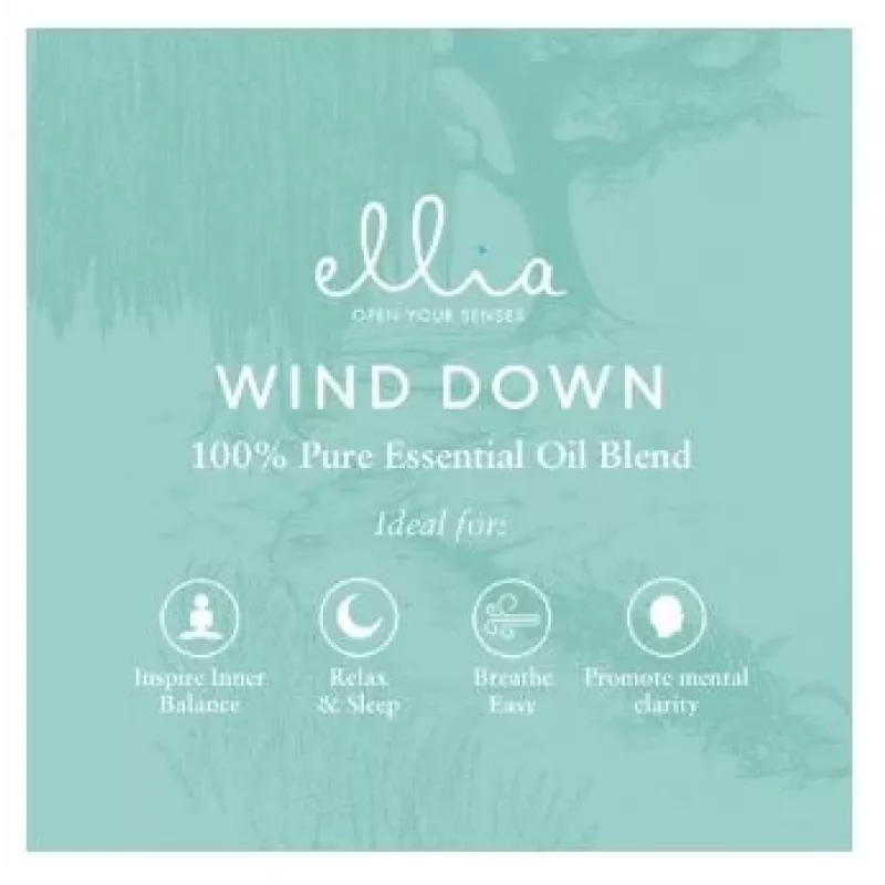 HoMedics Wind Down aromātiskā esence ēteriskā eļļa 15 ml Aroma difuzors