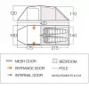 Vango TESOMEGA0000002 Zaļš