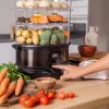 Cecotec pārtikas tvaicētājs | Vapovita 3000 Pro | 1000 W | Grozu skaits 3