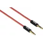 Hama 0,5 m 3,5 mm/3,5 mm audio kabelis, sarkans