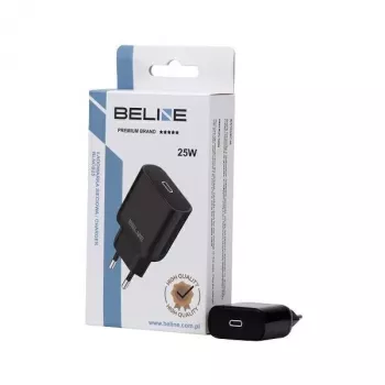 Lādētājs 25W USB-C PD 3.0 bez kabeļa melns