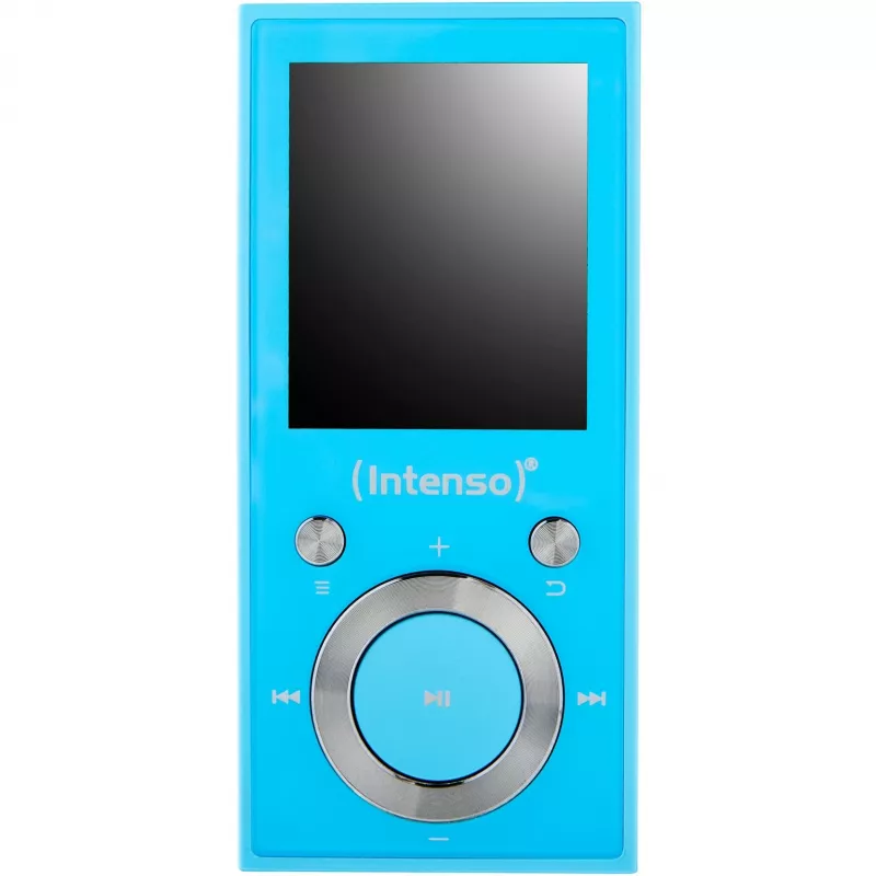 MP3 atskaņotājs INTENSO Video Scooter BT — 16 GB, LCD displejs, MicroSD saderīgs, Zils