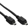 InLine FireWire 400 1394 kabelis 4 kontaktu vīrišķais / vīrišķais 3 m