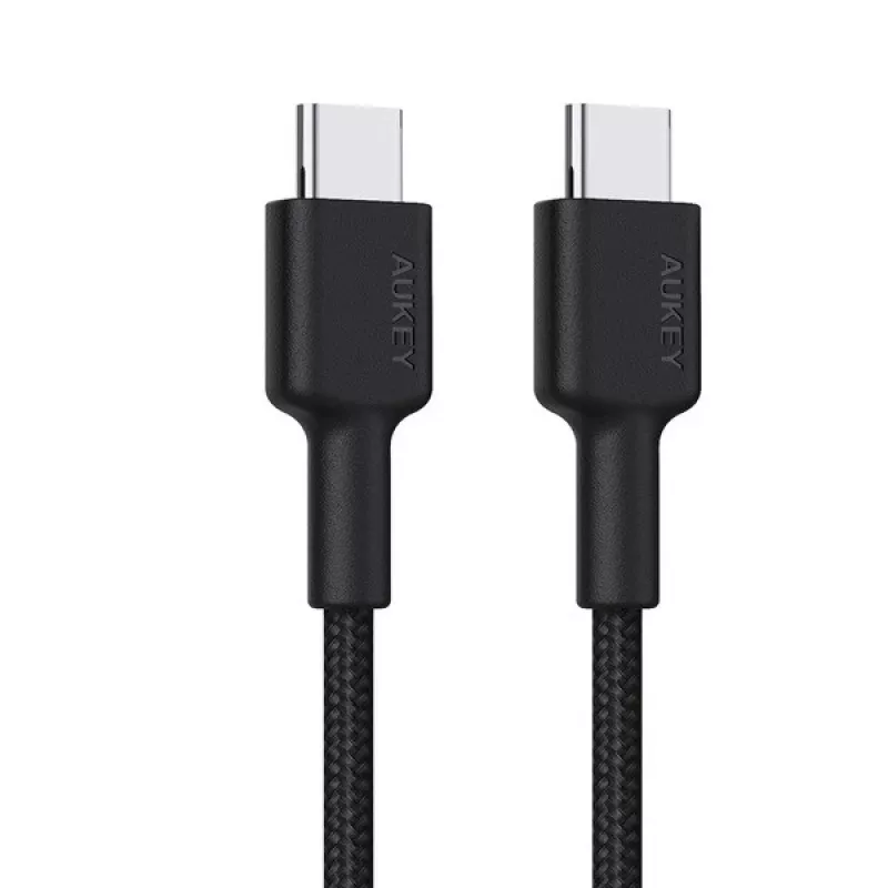 USB-C kabelis Aukey CB-CD45 0,9 m — USB Type-C uz USB-A, Quick Charge atbalsts