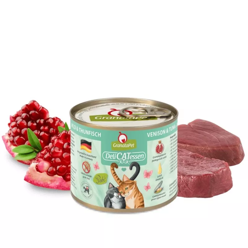 GRANATAPET DeliCATessen brieža gaļas un tunča - mitrā kaķu barība - 200g