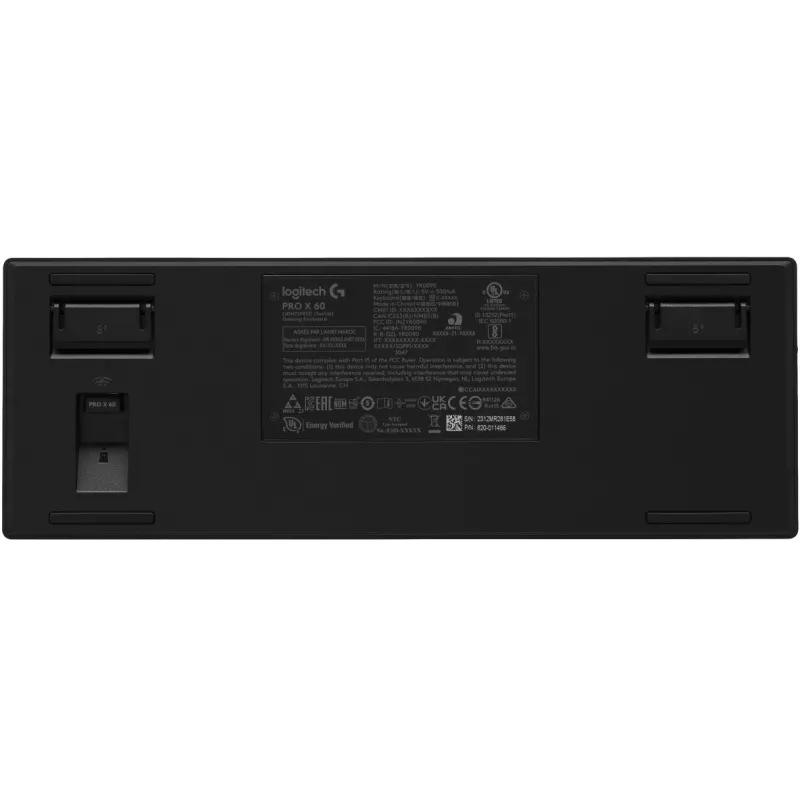Logitech G PRO X 60 - tastatūra - spēlēm - 60%