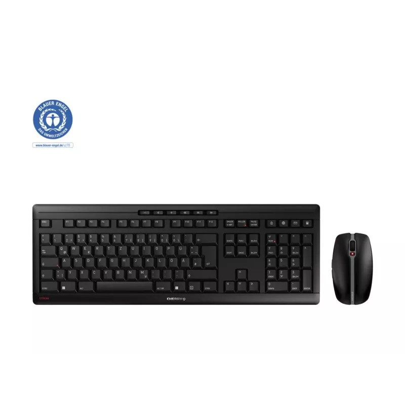 Bezvadu tastatūra un pele CHERRY Stream Desktop JD-8500DE-2