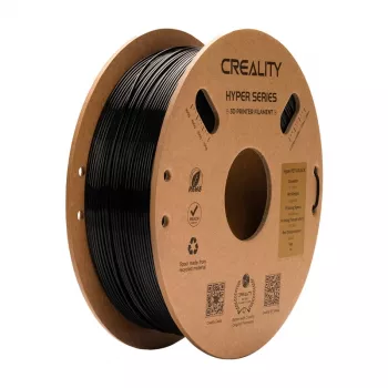 Creality Hyper PETG Filaments, 1,75 mm, 1 kg, melns