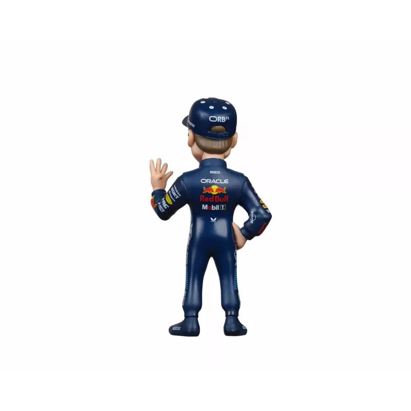 MINIX F1 Sarkans BULL - MAX VERSTAPPEN 4th WORLD CHAMPION