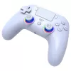 Subsonic PS5 bezvadu LED kontrolieris, balts, D-pad, Home, Options, Share