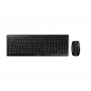 CHERRY Stream Desktop tastatūra pele iekļauta Birojs RF Bezvadu AZERTY Franču Melna