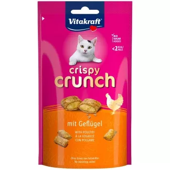 Kaķu kārums Vitakraft Crispy Crunch mājputnu gaļa 60 g