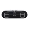 USB 2.0 2-portu perifērijas koplietošanas ierīce ATEN US224AT — USB Type-A, 1,8 m kabelis, melna