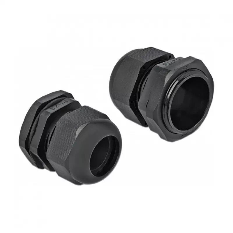 Kabeļu blīves DeLOCK 60226 melna plastmasa 10 gab.
