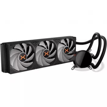 Dzesēšanas ventilators KRUX HydroX 360 ARGB, saderīgs ar 360 mm radiatoru, ARGB apgaismojums