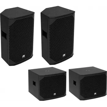 PA komplekts Omnitronic AZX passiv XL 20000531 2000W pasīvais PA skaļruņu komplekts 2000 W
