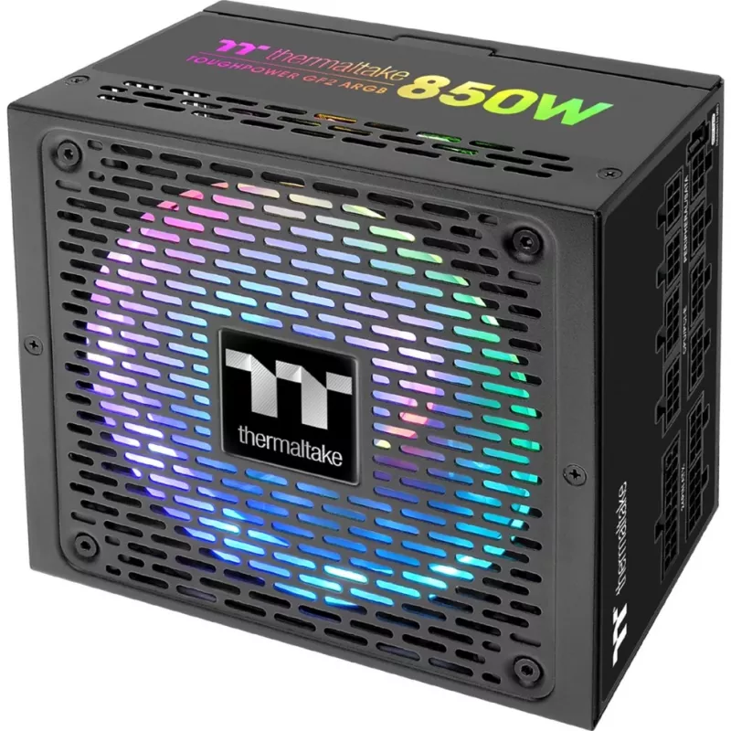 Thermaltake Toughpower GF2 ARGB 850W - TT Premium Edition barošanas bloks 24-pin ATX Melns