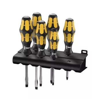 Wera 932/918/6 Kraftform Set Standard skrūvgriežu komplekts