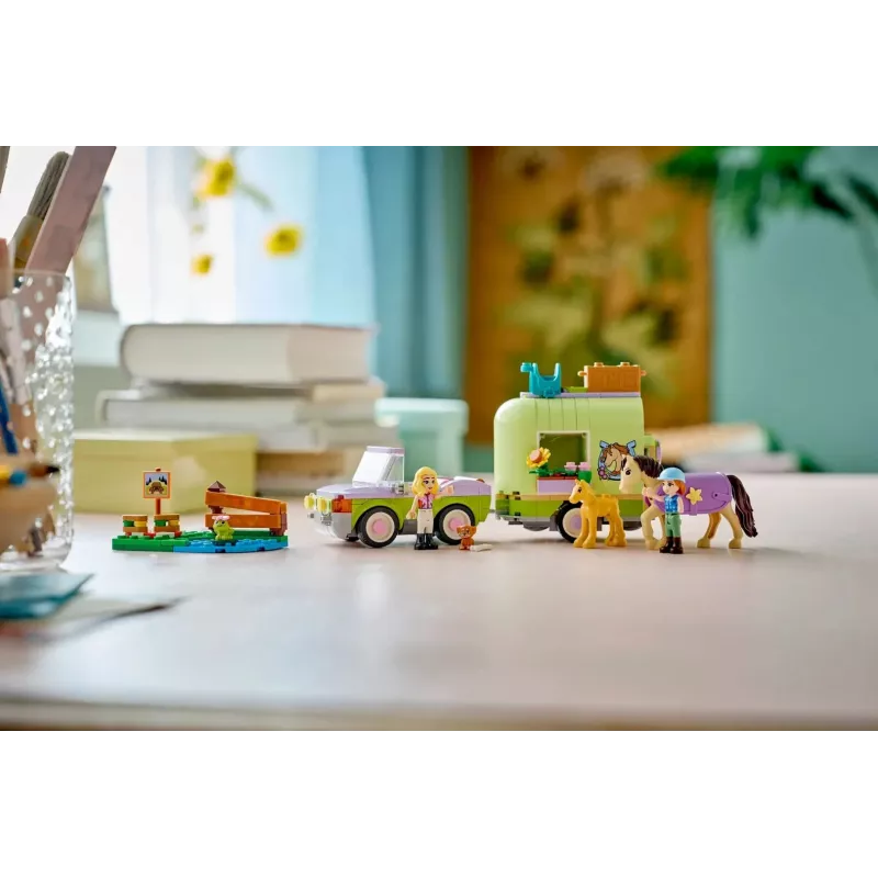 LEGO FRIENDS 42695 Zirga un kumeļa treileris