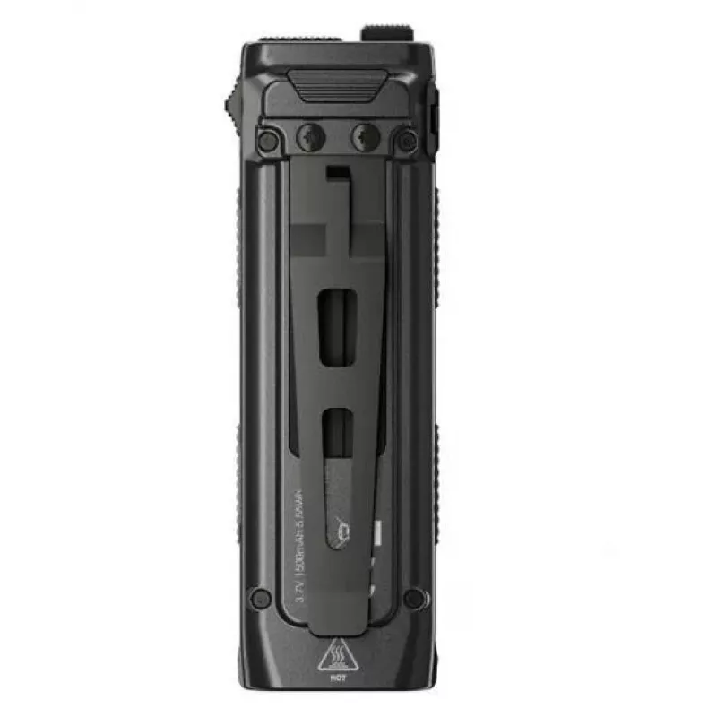 Rokas lukturītis Nitecore EDC23 — kompakts, ar USB uzlādējams, melns, IP54 ūdens/putekļu izturīgs, divi LED, iebūvēts akumulators, 0,101 kg