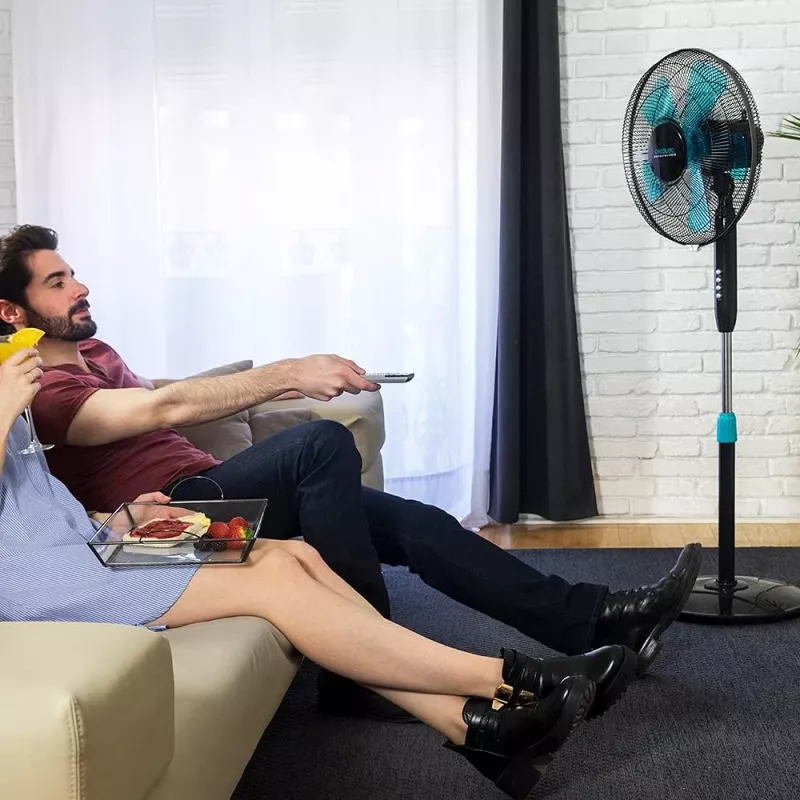 Cecotec EnergySilence 510 | Stāv ventilators | Diametrs 40 cm | Ātrumu skaits 3 | Svārstīšanās | 40 W