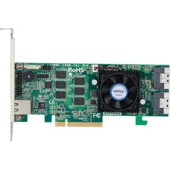 Areca ARC-1886-16I RAID kontrolieris PCI Express x8 4.0 12 Gbit/s
